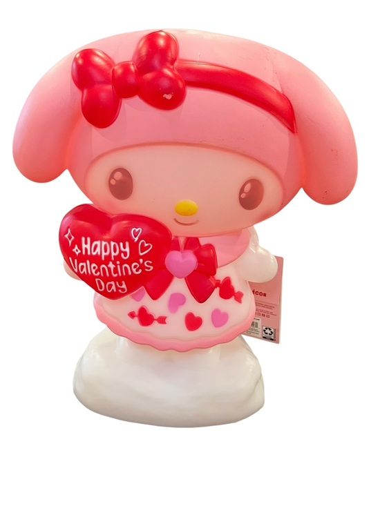 Hello Kitty Other - Hello Kitty My Melody Lighted LED Decor 12 inch Blow Mold Valentine’s Day sanrio
